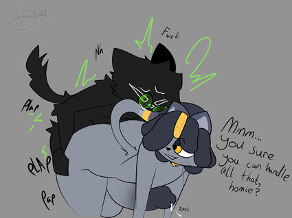 Sketch Comm for NoahGhostFac3